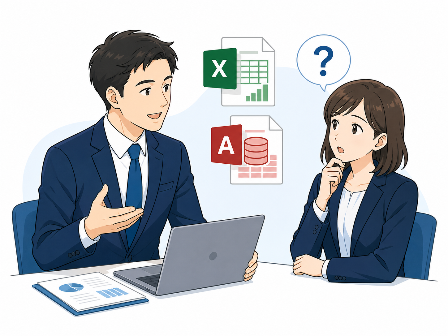 中立的に診断